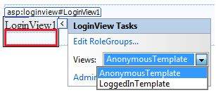 Login View control