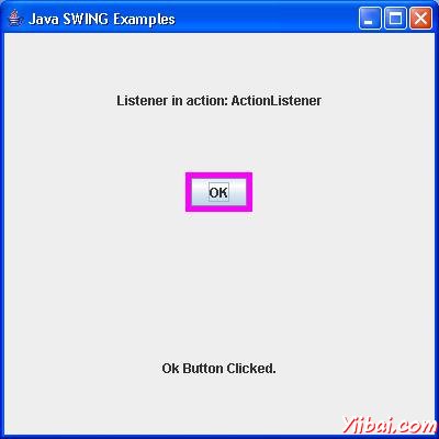 SWING ActionListener