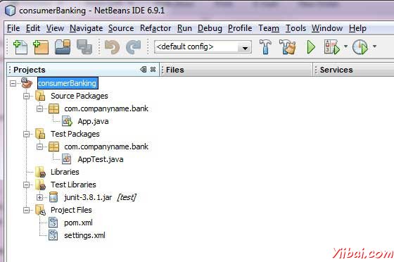 Maven project in NetBeans.