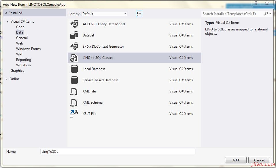 LINQ to SQL