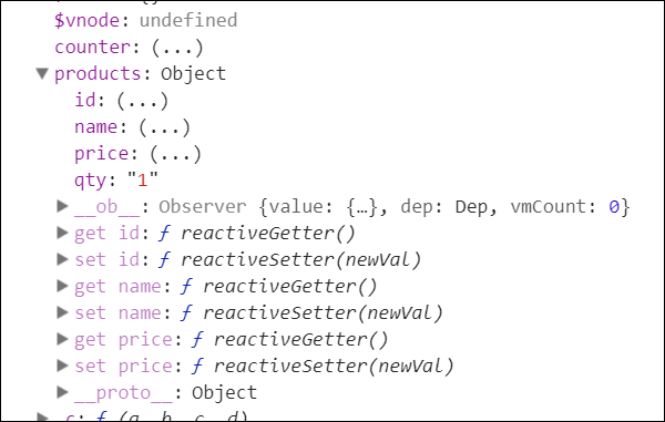 MyProduct Array